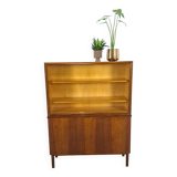 Donker plus vitrinekast fine avec planches vintage