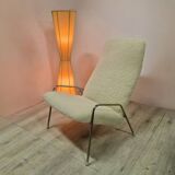 Grand lampadaire Space Age Diabolo, Italie années 1970