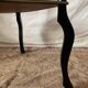Side table, Napoleon III occasional table with 3 tiers in marquetry.