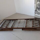 Bed, daybed, style reconstruction, in oak, 1950s.