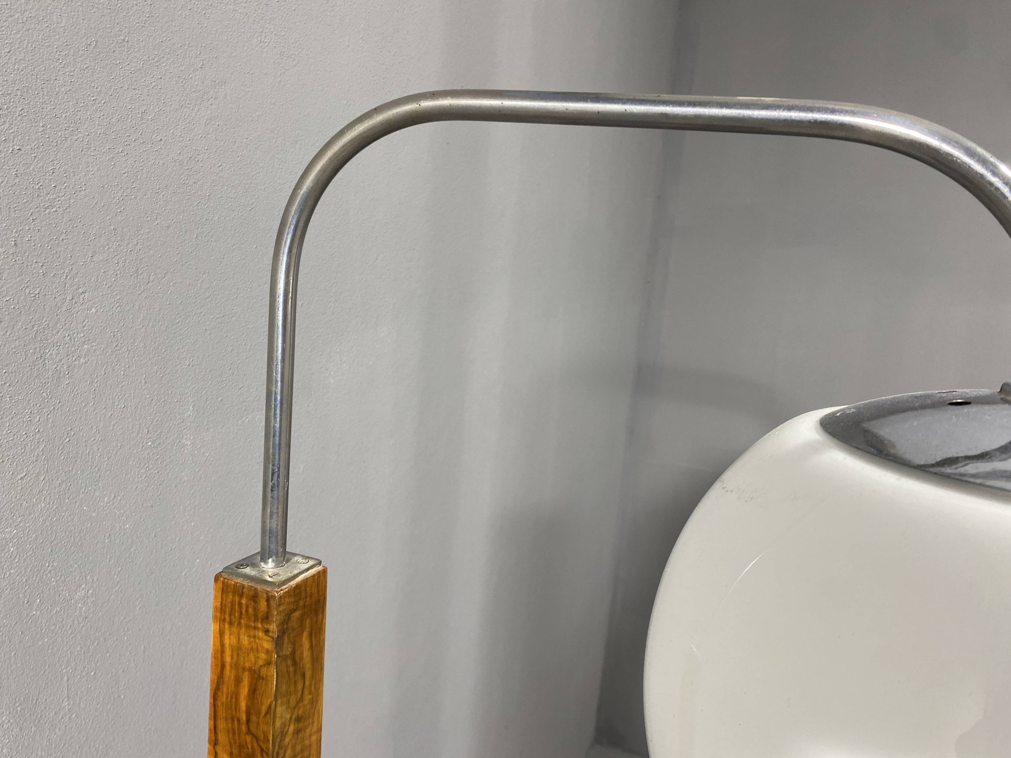 Lampadaire art deco, années 30, tchécoslovaquie
