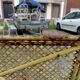 Wrought iron garden table full old garden furniture