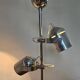 Rare Chrome Ceiling Lamp from the Mid-Century, Lidokov, 1970s