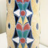 Art Deco ceramic vase, 1920s/1930s, signed Amphora (Czech Republic)