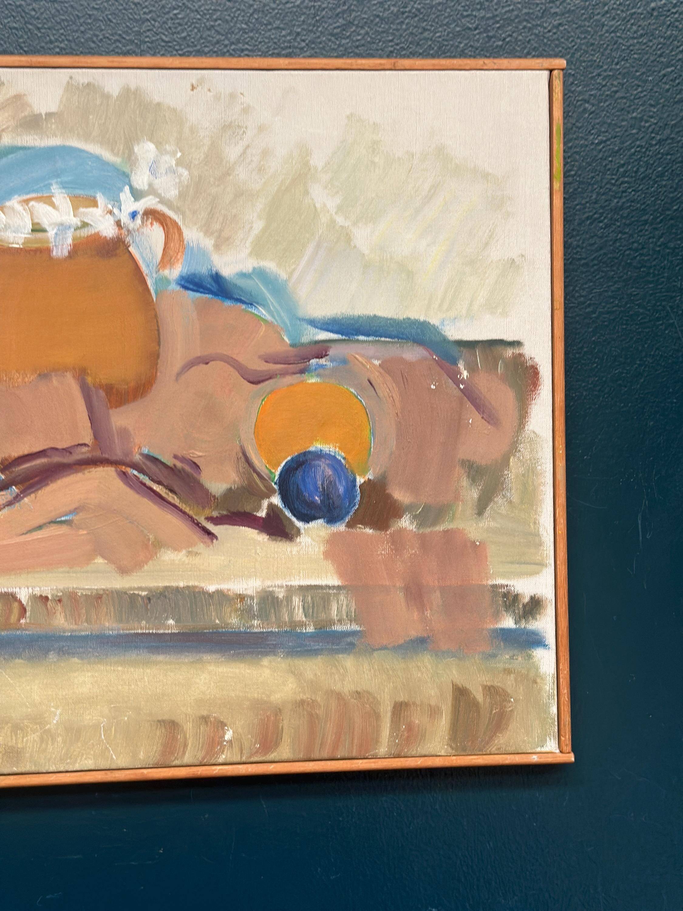 Original Swedish Oil on Canvas – “Still Life” by Martin Sjöblom – Signed