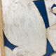 Relief panel "The Acrobat" in silver on a blue background. Contemporary.