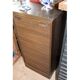 Vintage wooden roller shutter cabinets