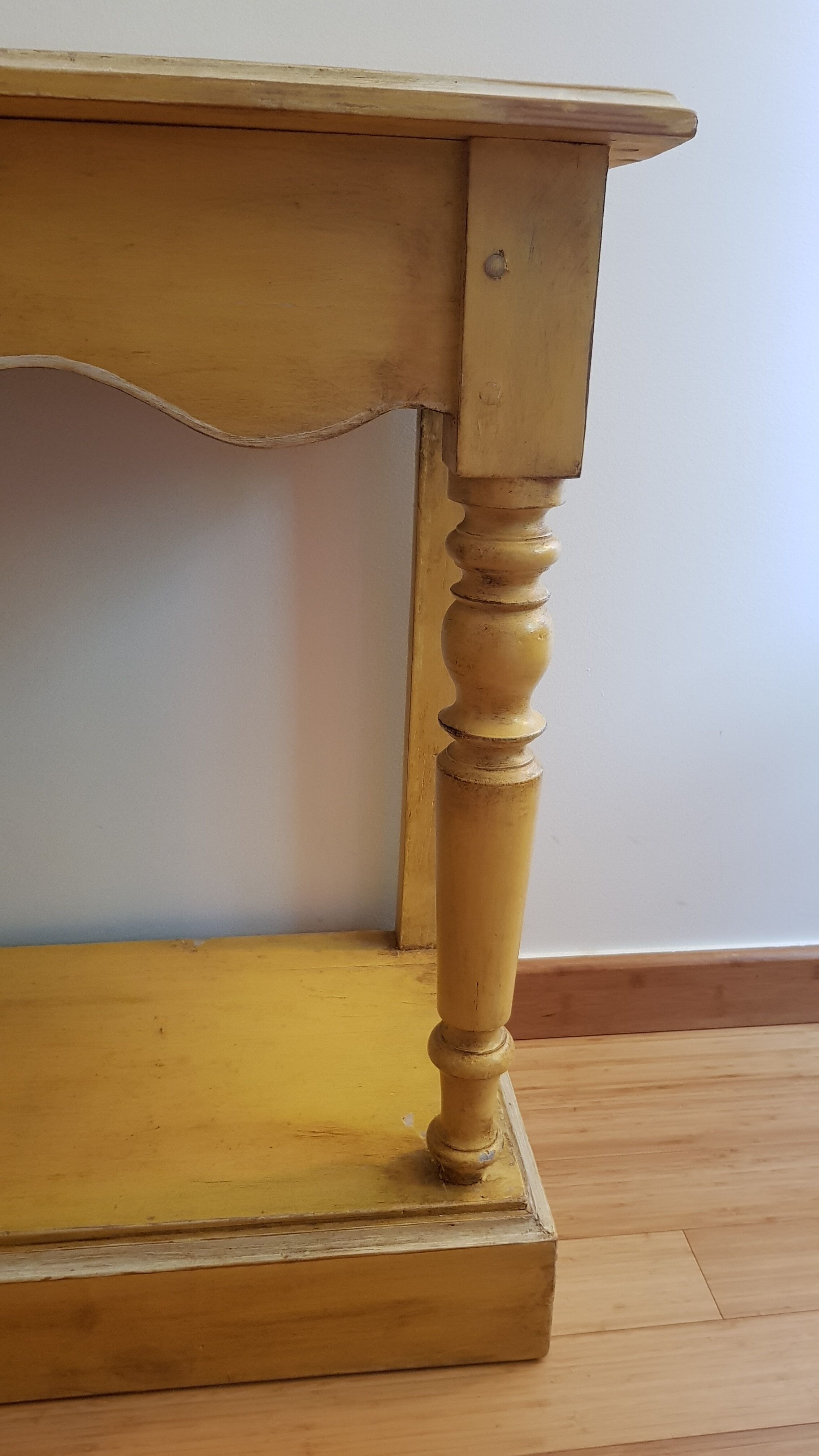 Provencal console with 1 drawer