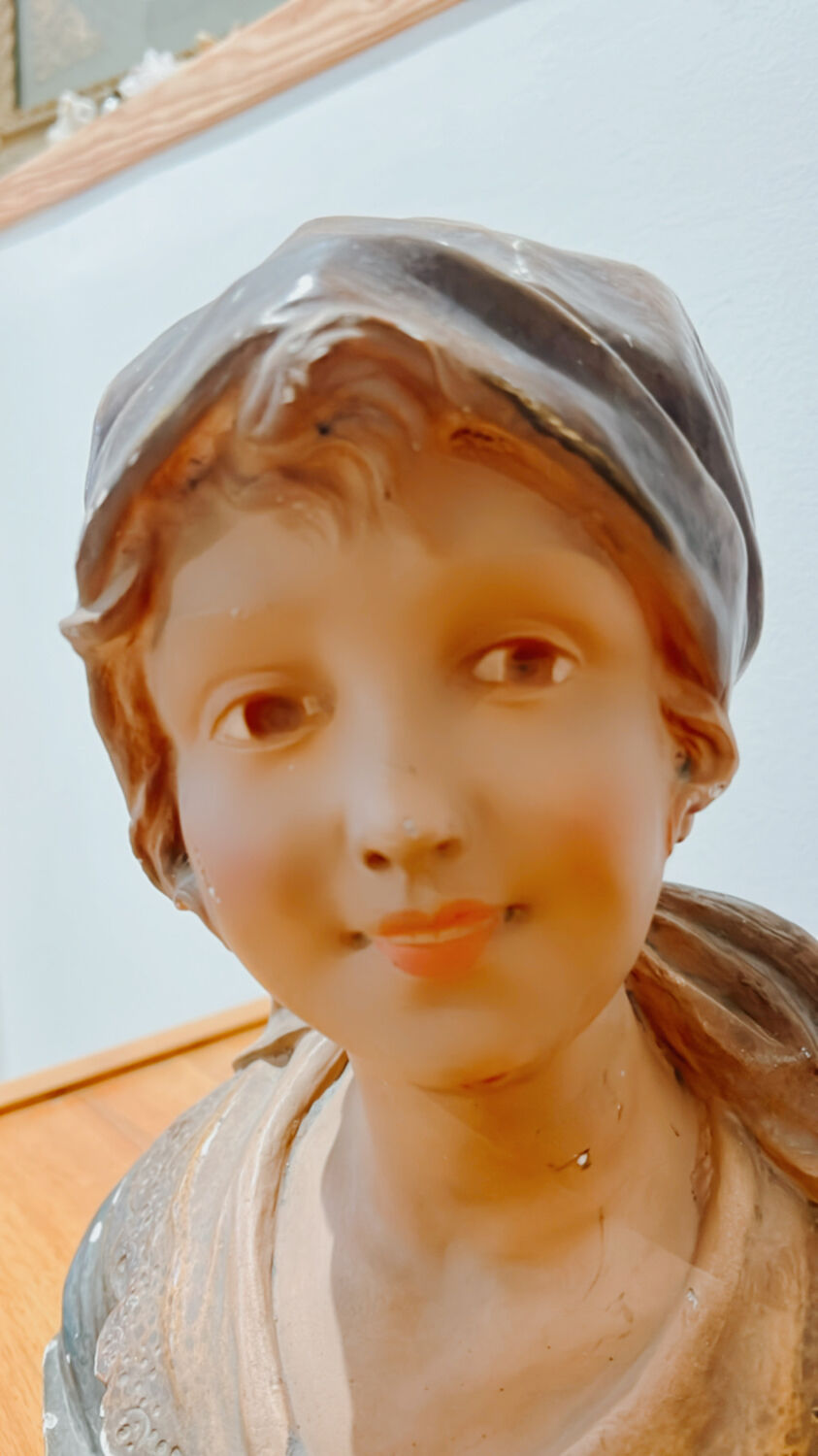 Vintage plaster bust