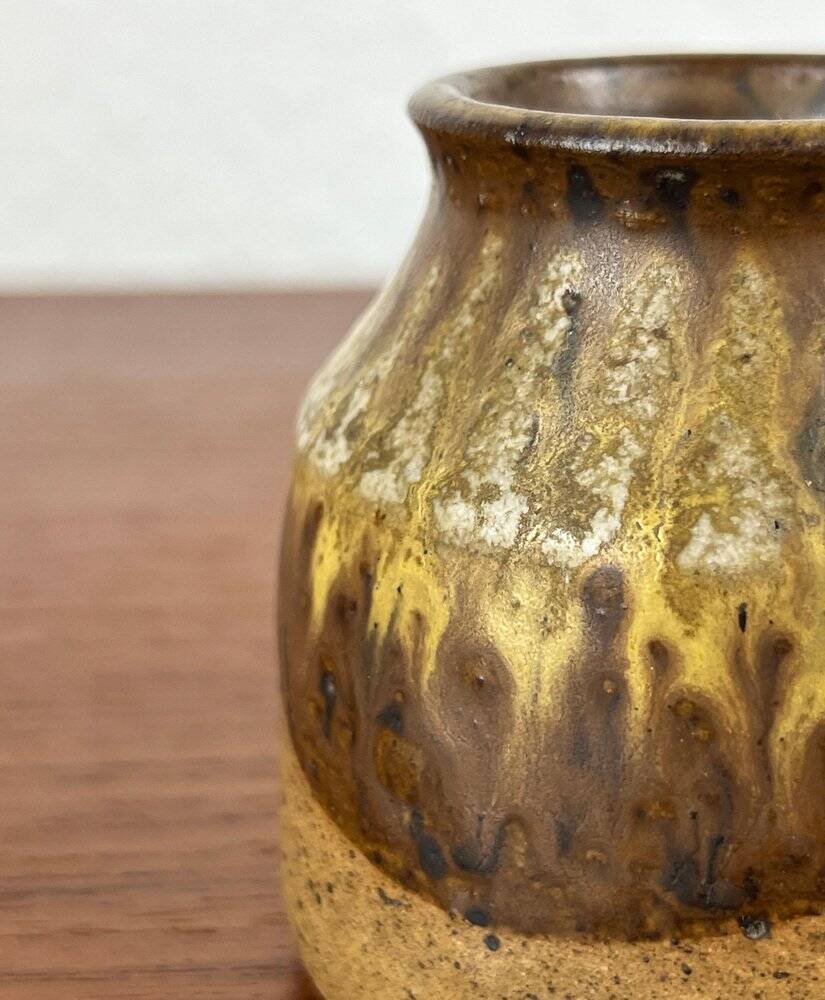 Small ceramic vase from a German workshop from the mid-century by Walter Stürmer, 1960s.