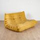 Togo gold leather sofa by Michel Ducaroy for Ligne Roset 1973