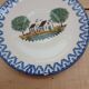 5 small Saint Clément plates/saucers