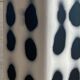 Contemporain Duo de Vases Bouteilles Soliflores KARE Design Verre Céramique