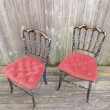Chaises Napoléon bois