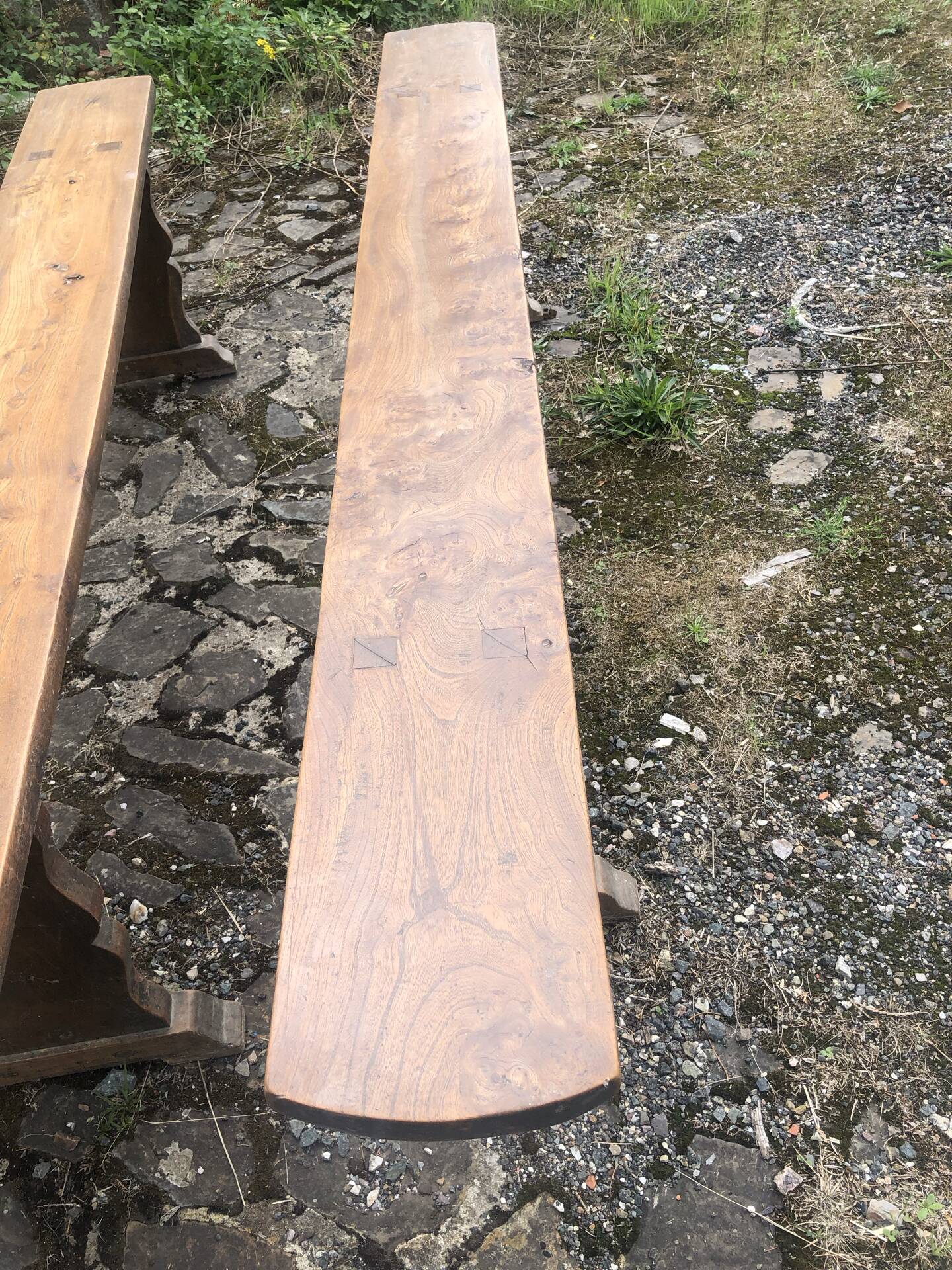 Pair of benches