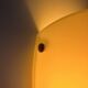 Pair of vintage wall lights, opaline glass and brass, Sweden 1970s