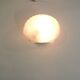 Vintage white opaline glass shell wall light – Ann wall lamp