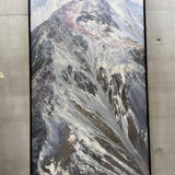 Photographic art print Ariel view of mountain, New Zealand