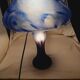 Lampe champignon Verrerie de Vianne