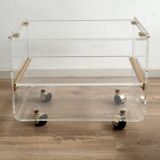 Plexiglas coffee table