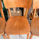 Set of 3 vintage Thonet bistro chairs