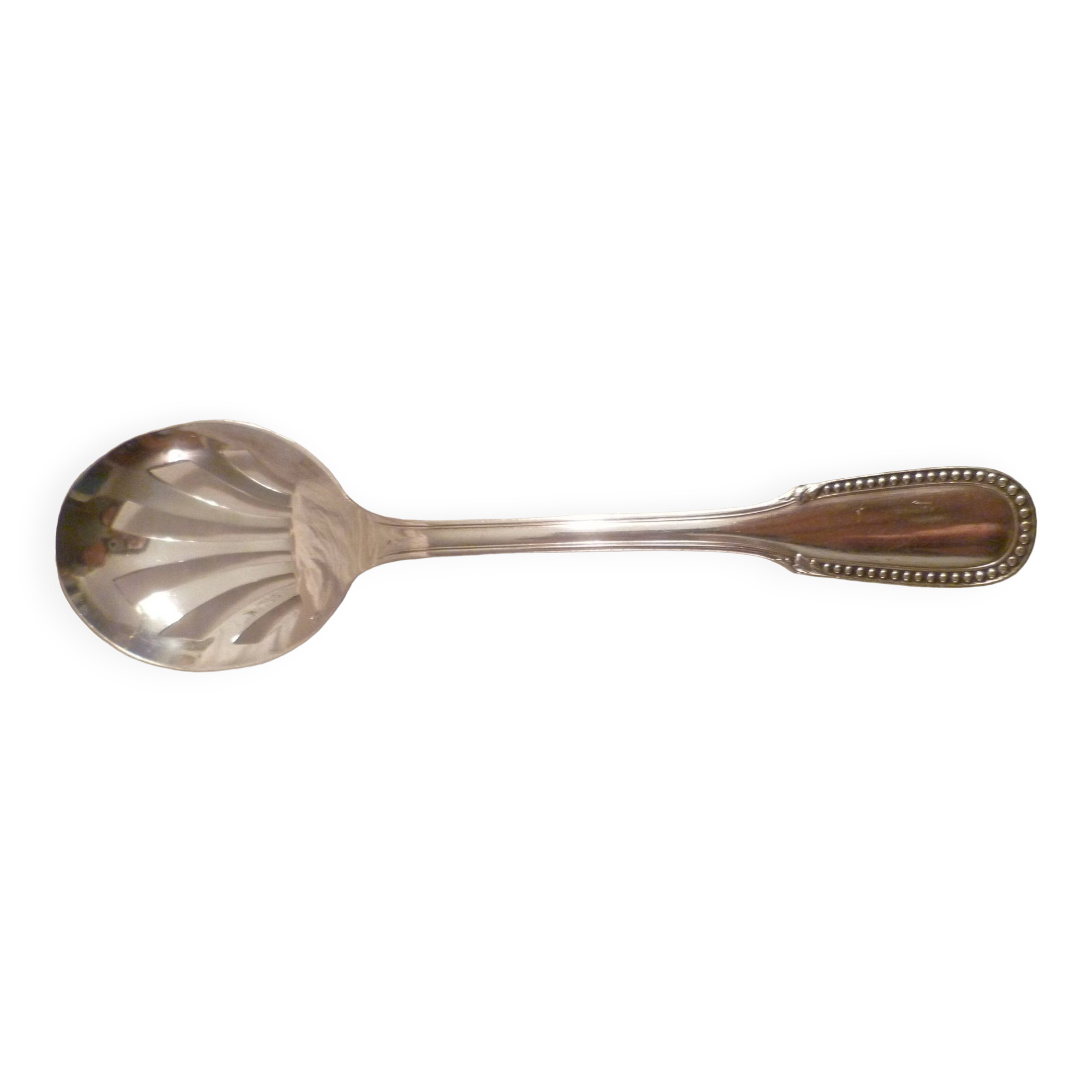 Olive spoon in silver met.ercuis pearl model