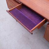 Teak desk by Victor Wilkins for G-Plan in Scandinavian style, 1960