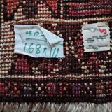 Handmade Persian Shiraz rug 168x111cm