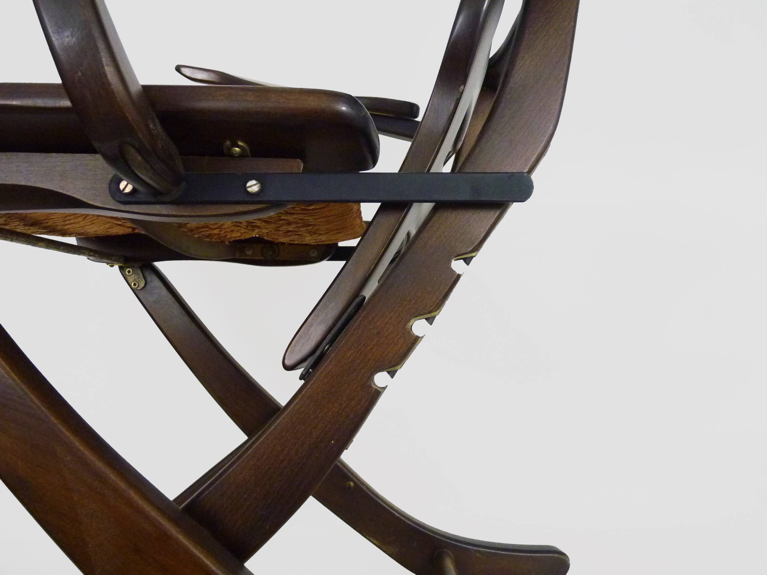 Fauteuil, transat en hêtre par Triconfort, France 1960