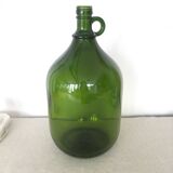 Dame jeanne en verre vert olive 5l