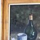 Nature morte aux asperges, huile sur toile signée