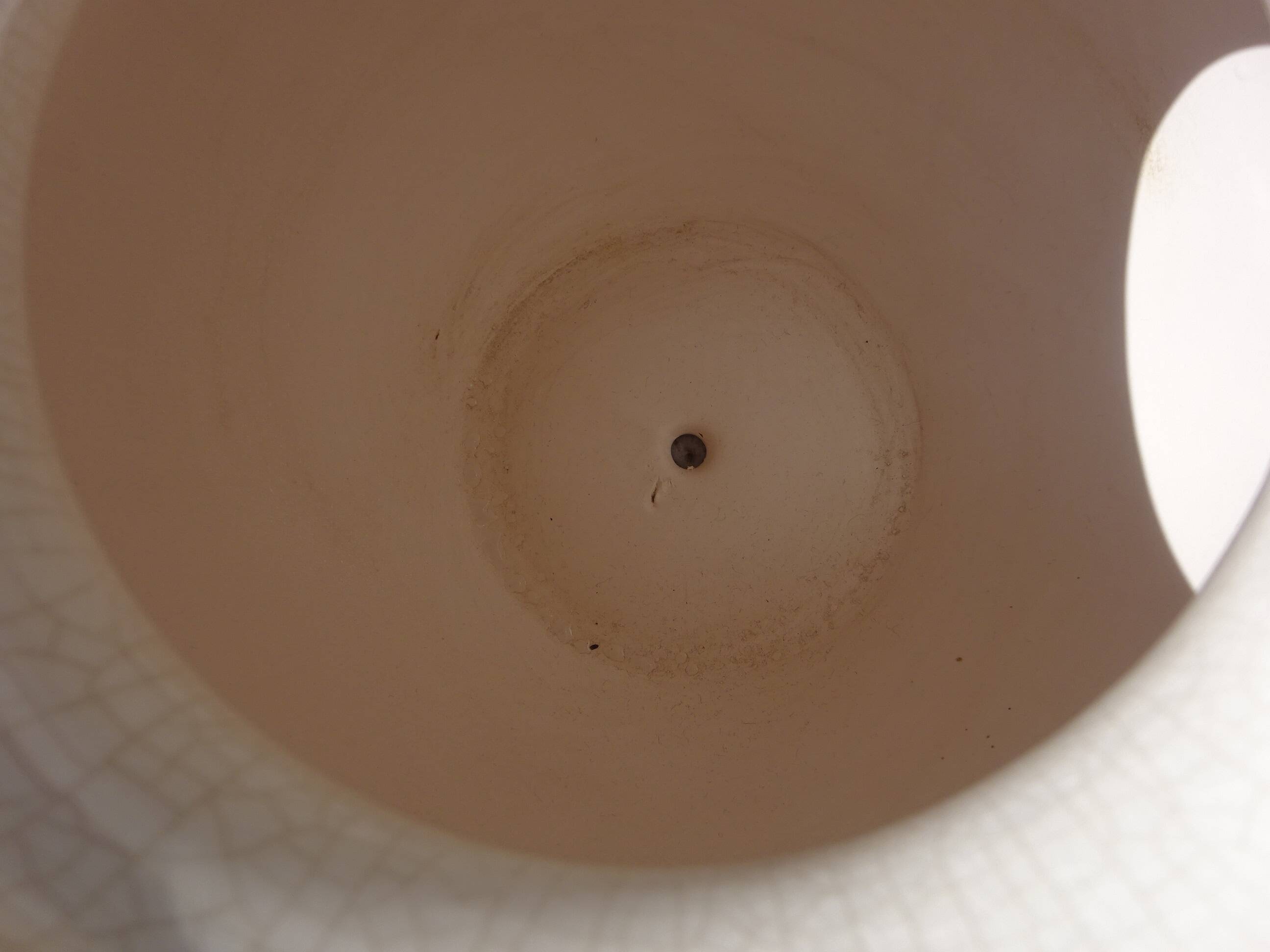 Ceramic lamp, vase and matching plate, Drimmer