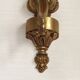 Pair Of Elegant Vintage French Traditional Style Bronze Single Wall Lights