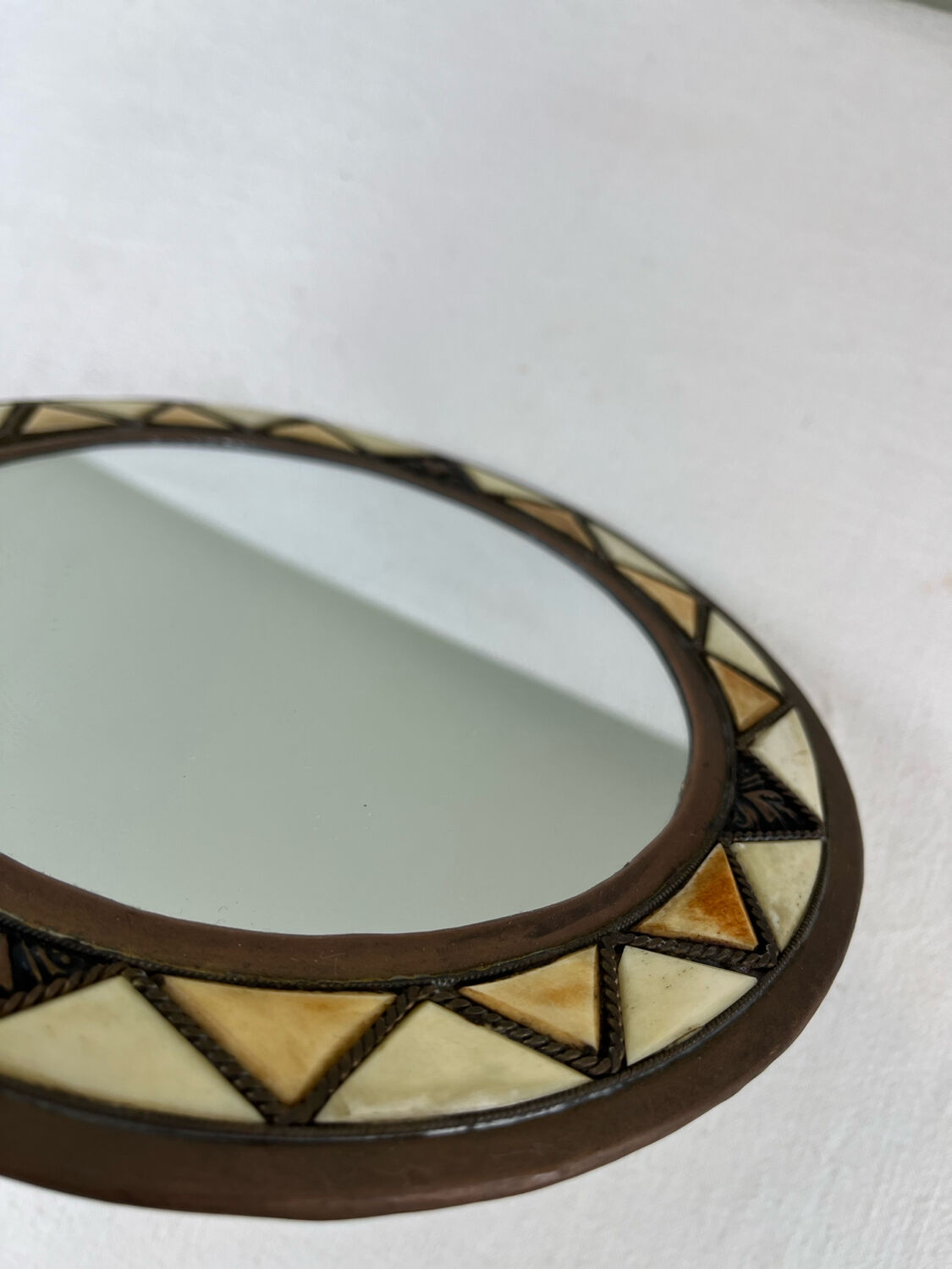 Vintage ethnic mirror