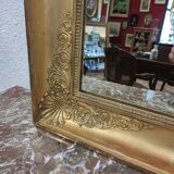 Mirror Napoléon III golden rectangular
