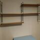 Vintage metal shelf