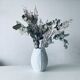 Large porcelain vase stamped bareuther waldsassen