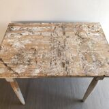 Ancien bureau bois patiné