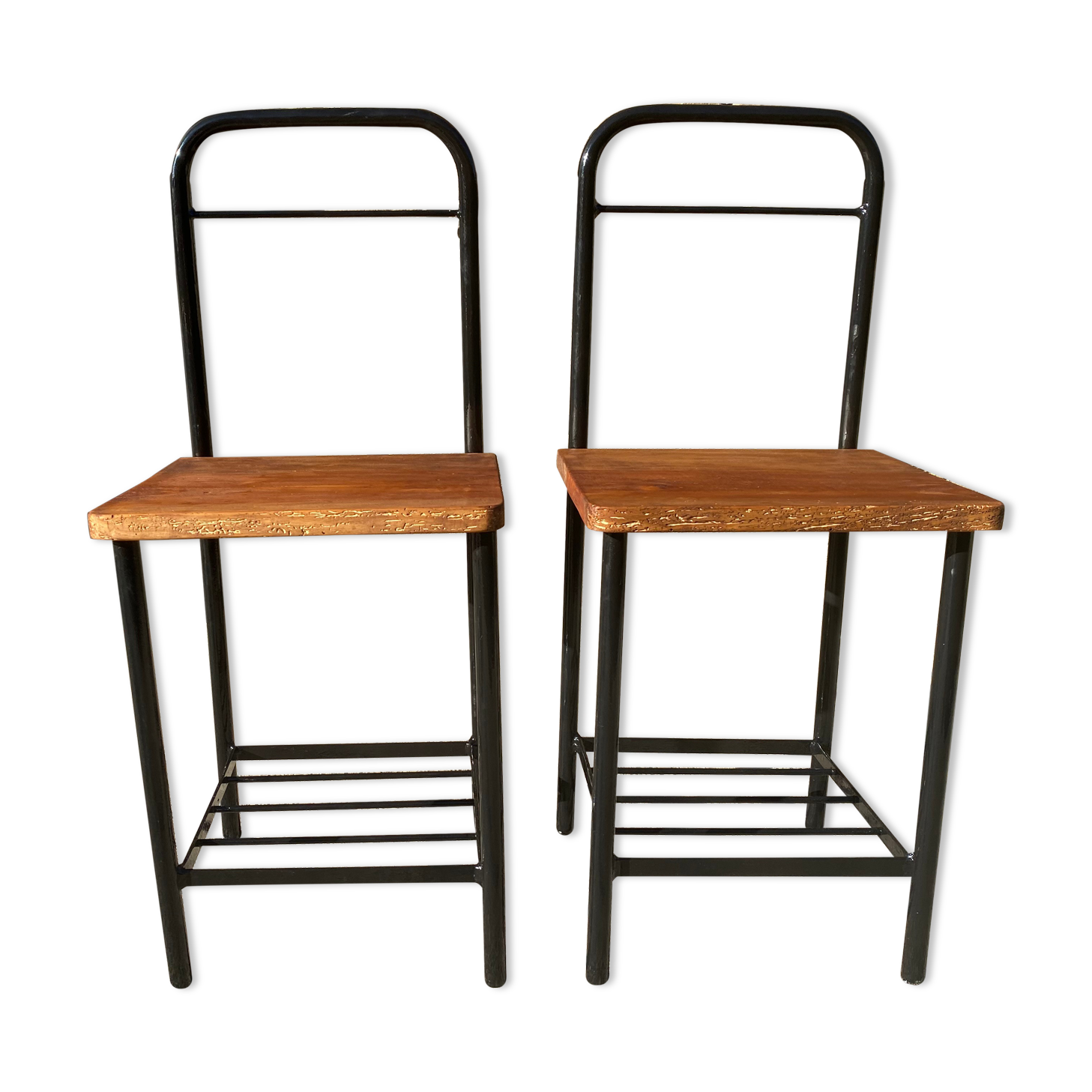 Pair of bedside tables of internant years 50-60