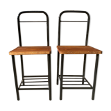 Pair of bedside tables of internant years 50-60