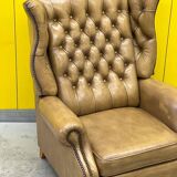 Vintage Handmade Chesterfield Recliner Armchair