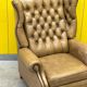 Vintage Handmade Chesterfield Recliner Armchair