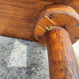 Rustic solid wood stool