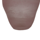 Vase/amphore rose et blanc, Murano Nason