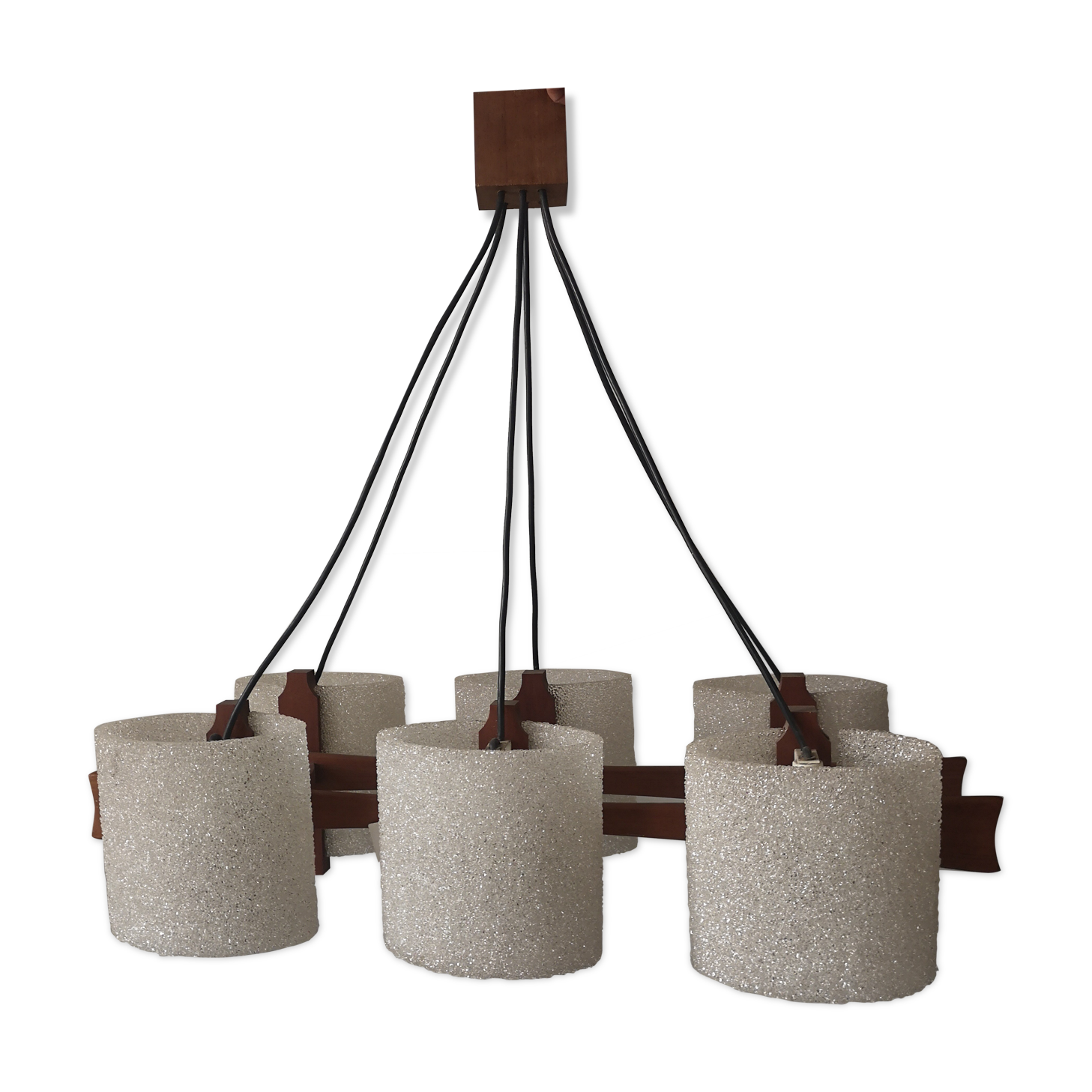 Scandinavian design chandelier from the 60s