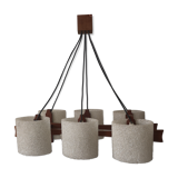 Scandinavian design chandelier from the 60s