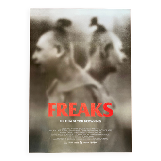 Movie poster "Freaks the monstrous parade" Tod Browning 40x60cm