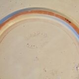 Assiette céramique par Antoine Fazio Vallauris Ø20.5cm