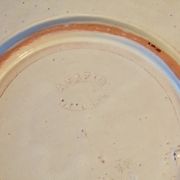 Ceramic plate by Antoine Fazio Vallauris Ø20.5cm