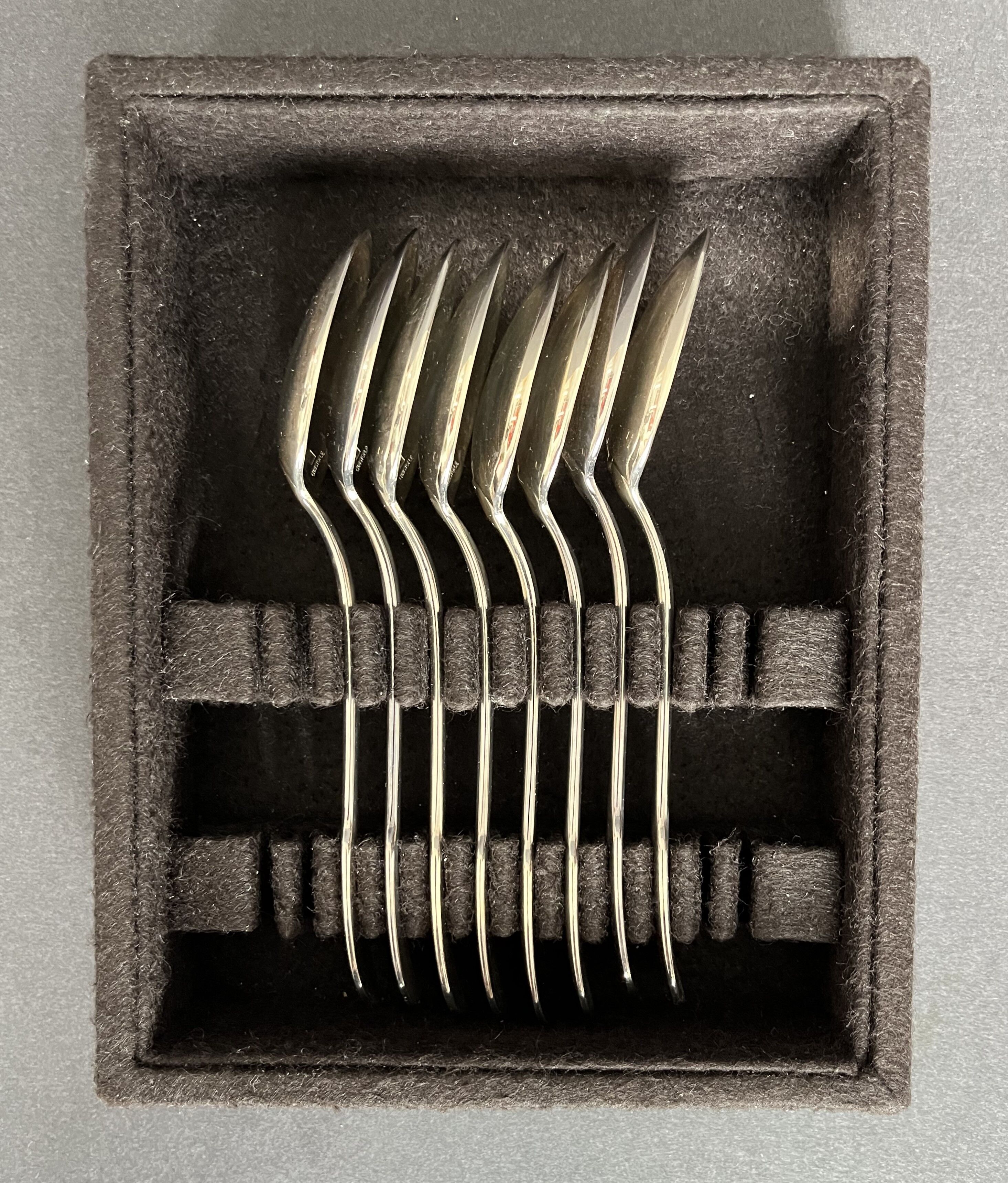 Housewife Christofle in silver metal model uniplate